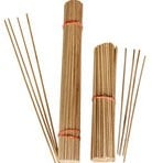 [A-014954] Tonkin bamboe stokjes naturel Ø8 mm 50 cm bundel 50 stuks