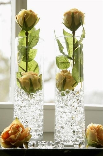 [A-023522] Waterparels Gelparels Transparant 12 mm ca. 500 gram grootverpakking