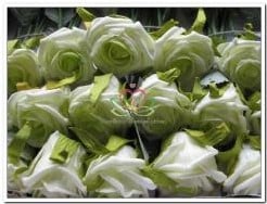 [A-003791] Foamroos Elegant Cremegroen 5 cm per stuk