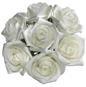 [A-005592] Foamroos Emilia Antique Creme doos 42 stuks