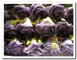 [A-005600] Foamroos Lila Paars Gemeleerd per stuk