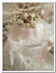 [A-006824] Mini Foam Roos Creme Bruin 2 cm Bundel