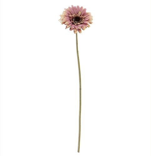 [A-024551] Gerbera 53 cm OudRoze Zijden bloemen / st 