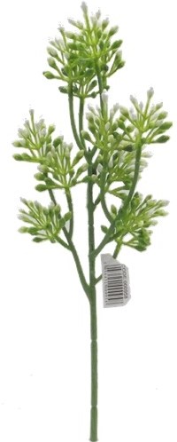 [A-024561] Corsagevuller Plastic Berry White Green 38 cm