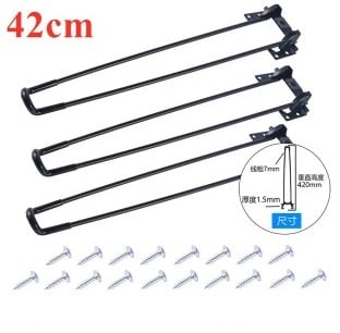 [A-025904] Poten salontafel epoxy 42 cm set van 3 voor Epoxy resin zonder accessoires