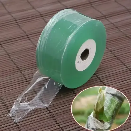 [A-027762] Graftingtape parafilm transparant rol enttape iets smaller 20 mm 100m