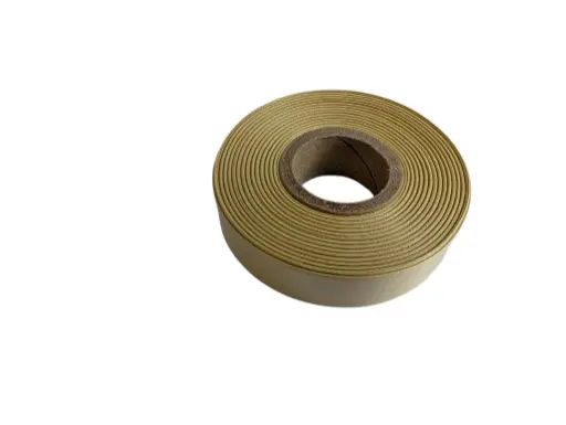 [A-028087] Zijdenlint Lintprinter Goud 15mm 25 meter
