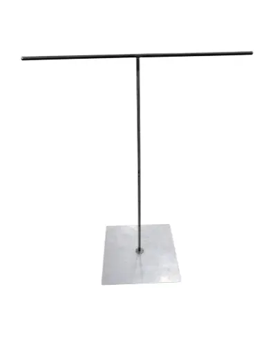[A-028089] Metalen T frame met stang voor Bloemstukken met verse bloemen 50x40x20 cm 